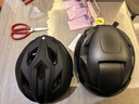 PMT自行车头盔山地车男女安全帽公路车一体成型磁吸风镜装备Meedo2.0 石墨黑【灰色单镜片】 L码(适合头围58-61CM) 实拍图