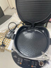 美的（Midea）电饼铛 电饼档 双面加热煎烤机烙饼锅 早餐机 加大加深三明治机煎饼薄饼机钛陶0氟匀火烤盘JKC3083 实拍图