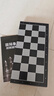 友邦国际象棋黑白磁性折叠便携成人儿童学生教学用棋2810B(棋盘28*28) 实拍图