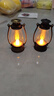 【露营灯】创意复古手提小夜灯网红迷你氛围小马灯桌面摆拍油灯 【黑色+金色】2个装 实拍图