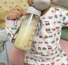 贝亲（Pigeon）自然成长翻盖直饮吸管 大童奶瓶330ml 经典款 18月+  AA278 实拍图