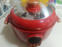 韩派电压力锅三格鸳鸯锅家用高压双胆电饭煲大容量多功能智能高压力电饭煲鸳鸯胆火锅压力锅 【韩派红】陶瓷釉三格胆+陶瓷釉不沾胆+蒸盘 4L 实拍图