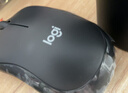 罗技（Logitech）M240 静音无线蓝牙鼠标 商务办公家用便携鼠标 带Logi Bolt接收器 商用版 实拍图