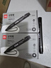 得力（deli）(deli)黑色粗头物流油性笔 墨量升级大容量快递签字办公文具马克笔记号笔 10支/盒 P06881 黑色 实拍图