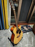 雅马哈（YAMAHA）FSX800C 电箱款 实木单板 初学者民谣吉他 缺角吉它 40英寸原木色 实拍图