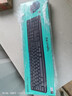 罗技（Logitech）MK275 键鼠套装 无线键鼠套装 办公键鼠套装 全尺寸 商务键鼠套装 带无线2.4G接收器 黑蓝色 实拍图