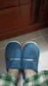 小熊小兔新款秋冬季情侣保暖学生男拖鞋女厚底防滑外穿居家棉拖鞋 小熊小兔棉拖-藏青色 40-41 适合39-40 实拍图