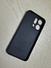 毕亚兹适用 OPPO reno14手机壳 Reno14保护套 全包防摔保护超轻薄散热亲肤裸机手感液态磨砂软壳 JK947黑 实拍图