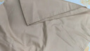 无印良品软糯透气可水洗纯棉枕套一对装48*74cm两只枕头套-米色 实拍图