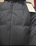 鸭鸭（YAYA）羽绒服男短款可拆连帽厚款保暖中青年冬季商务休闲外套02F黑色180 实拍图