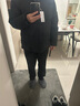 京东京造羽绒服男鸭绒加厚防寒工装面包服短款冬季外套衣服 黑色 L 实拍图