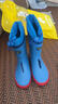 lemonkid儿童雨鞋男女童防滑水鞋小孩学生高筒雨靴 卡尔搞怪海盗鲨 29码 实拍图