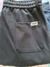 马克华菲运动裤男春秋季美式卫裤宽松青少年阔腿男士休闲裤子 4XL  高级灰 实拍图