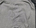 浪莎（LangSha）秋裤男100%纯棉男士棉毛裤基础保暖线裤衬裤舒适透气薄款打底裤 深灰+浅灰 3XL 实拍图