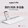 罗技（Logitech）时尚系列 K580 键盘 蓝牙键盘 办公键盘 无线键盘 便携超薄键盘 笔记本键盘 平板键盘 芍药白 实拍图