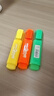 宝克（BAOKE）【热门商品】3MP460 3色荧光笔重点标记笔 水性记号笔 颜色随机 1卡/3支 实拍图
