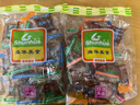 满师傅豆腐干原本记忆香辣豆干零食湖南邵阳特产麻辣干子休闲小吃卤豆腐 【经典款】混合装1斤共约500g 实拍图