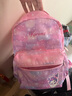 Hello Kitty库洛米书包小学生双肩背包女孩儿童书包1-3年级卡通DB96587B紫色 实拍图