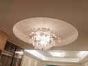 大观园（DGY）北欧设计师卧室吸顶灯意大利浪漫花瓣客厅主灯广东中山灯具194O 36W 9671-白色-75cm无极调光- 实拍图