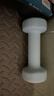 Keep 彩色浸塑哑铃 男士女士家用健身肌肉手臂塑形轻重量水蓝 2kg*2 实拍图