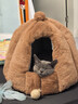 珑小宠猫窝冬天四季通用封闭式猫屋别墅狗窝小型犬加厚猫狗窝猫床猫舍 南瓜猫窝【14斤猫咪9斤狗狗】 实拍图