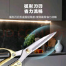 强力合金剪刀办公剪德国进口厨房剪家用剪刀多功能 居家裁剪用办公剪彩神器 合金小柄款+大柄款 实拍图