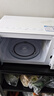 美的（Midea）变频小清新微波炉 液晶屏幕 磨砂面板 小型20L家用 匠心工艺（PM2002） 实拍图