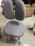 益威（EIEV）儿童学习椅可升降学生椅子儿童写字椅儿童小学生座椅电脑椅可调节 升降脚踏+9cm追背+手摇标准款-灰 实拍图