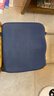 学生坐垫教室专用学习凳子板凳学校久坐屁股儿童屁垫高中生椅子垫 藏青【大号冰丝款】可拆洗双绑带 实拍图