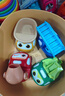 小汽车回力车惯性车工程车早教卡通车模型卡车男女孩玩具礼物 实拍图