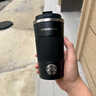 星巴克杯子不锈钢美式咖啡杯保温杯水杯杯垫车载杯 473ml黑色 实拍图