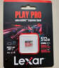 雷克沙（Lexar）512GB TF（MicroSD Express）存储卡 读900MB/s 写600MB/s  游戏机Switch2专用内存卡（PLAY PRO） 实拍图