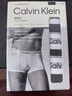 Calvin KleinCK 男士棉质平角内裤 3条套装 LV00NB4389 UB1黑/黑/黑  L 实拍图
