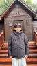 波司登（BOSIDENG）反季羽绒冬季羽绒服90绒男士宽松休闲加厚连帽圆领经典休闲外套 【店长推荐】黑色8056 M 175/96A 体重约130-140斤 实拍图