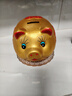 金猪存钱罐只进不出儿童陶瓷储蓄罐储钱罐大容量可爱摆件生日礼物 【不可取钱】8寸-可存1万 实拍图