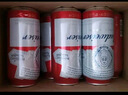 百威啤酒淡色拉格330ml*12听+经典纯生330ml*3听组合装 实拍图