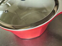 乐扣乐扣（LOCK&LOCK） 奶锅不粘锅陶瓷不沾辅食锅泡面锅电磁炉通用18cm复底燃气炉 红色【升级款】 18cm 18cm 实拍图