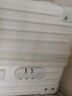 SOO行李箱小型登机箱男出差短途女旅行拉杆箱密码皮箱杯架白色20英寸 实拍图