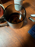 京东京造 远山泡茶杯 茶水分离高硼硅玻璃具礼物男士【不锈钢茶漏】 440ml 实拍图