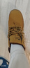回力男靴马丁靴男士大黄靴子男冬季高帮休闲鞋子男2025新款厚底运动鞋 驼色【升级款】 42 (260mm) 男码 实拍图