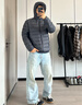 伯希和（Pelliot）【经典3.0】轻薄排骨羽绒服男女800蓬鹅绒防风保暖外套冲锋衣内胆 【男款】漫暮黑 | 95%白鹅绒 3XL 实拍图