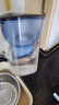飞利浦（PHILIPS）净水壶 滤水壶 家用过滤壶 厨房自来水过滤器 滤水器 过滤器滤芯 便携净水杯 AWP2814蓝色/白色 专家版蓝色【1壶7芯】 实拍图
