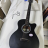 萨伽（SAGA）吉他云杉木SA600CBK黑入门民谣40英寸吉它 初学推荐送礼包教学 实拍图