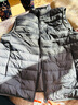 雪中飞经典新款基础舒适轻薄羽绒便捷短款保暖羽绒小马甲轻盈便携舒适 朱墨灰|8C83-男 4XL 190/108A 实拍图