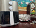美的（Midea）免翻面空气炸锅炎烤双热源 可视大视窗 实用大容量6.5L 旋钮家用小家电 蒸烤一体金属内腔 KZE6559 实拍图