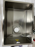悍高（HIGOLD） 厨房水槽304不锈钢手工压纹大单槽家用台下洗菜盆家用洗碗槽水池 60×43单槽 实拍图