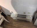 美的（Midea）石墨烯踢脚线取暖器 家用立式遥控电暖气浴室防水折叠式电暖器全屋速热暖气片移动地暖 HDU22VRS 实拍图