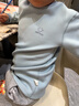 浪莎儿童保暖内衣套装男童加绒加厚男孩秋衣秋裤宝宝中大童秋冬棉毛衣 实拍图