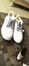 品牌断码男鞋2025秋冬季新款休闲鞋男士板鞋休闲皮鞋真皮面运动鞋 K832-M白色加绒棉鞋款 40 实拍图