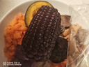 京鲜生东北黑玉米250g*8棒 新鲜香甜糯玉米棒 真空包装粘玉米 源头直发 实拍图